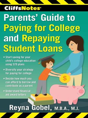 cover image of CliffsNotes Parents' Guide to Paying for College and Repaying Student Loans